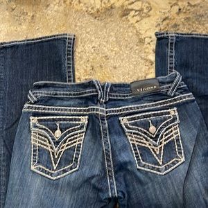 VIGOSS New York Bootcut Flap Pkt Jeans Sz 9/10